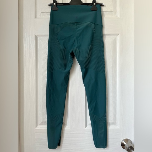 Fanka Women's Body Sculpt Reversible Wear Forest Green Sculpt 26” Leggings S - Picture 7 of 12